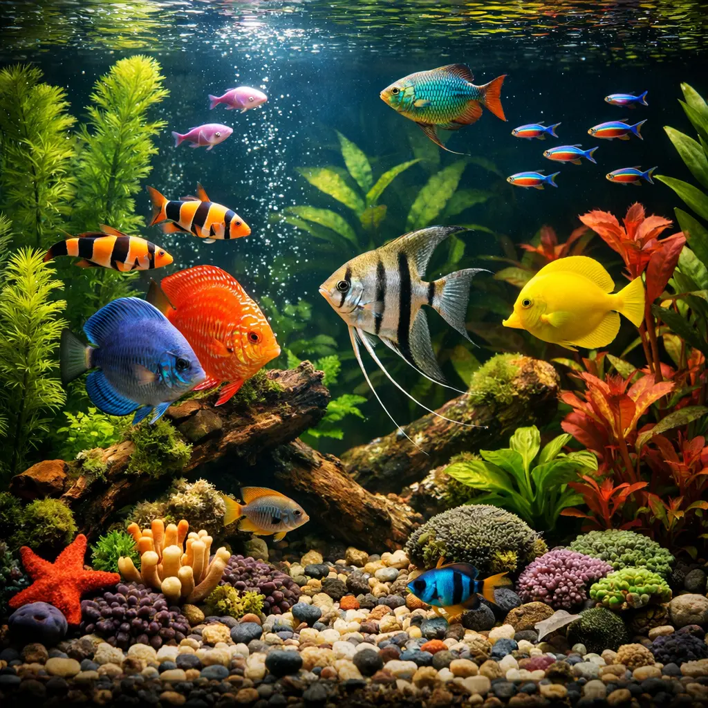 Tropikal Balık Yemi Mix - Aly Petshop Niğde